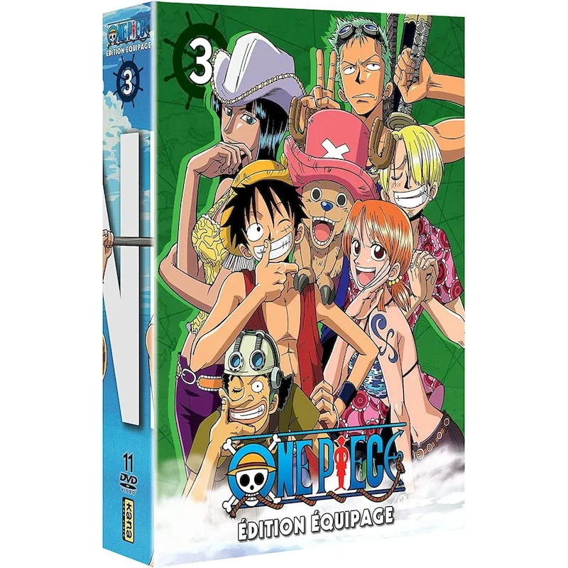 One Piece - Edition Equipage - Coffret 5 - 11 DVD - MAD