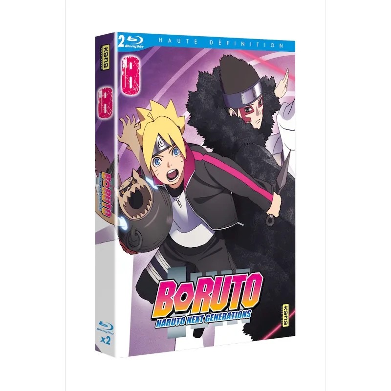 Boruto Blu-Ray Set 8 Shadow of the Curse Mark Ep. 93-105 English