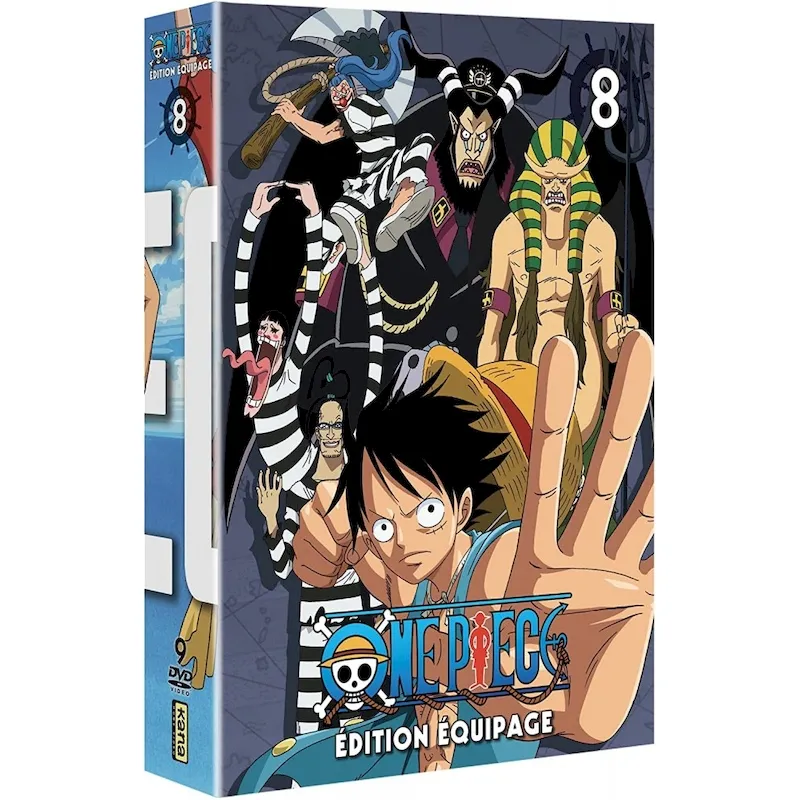 One Piece - Edition Equipage - Coffret 8 - 9 DVD - MAD