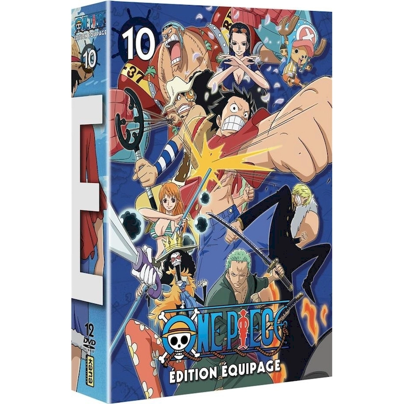 One Piece - Edition Equipage - Coffret 10 - 12 DVD - MAD