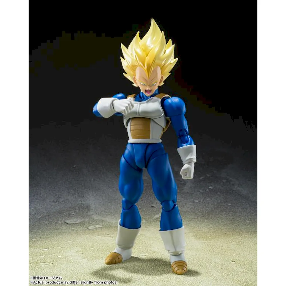 Figurine Dragon Ball Z : Vegeta Super Saiyan - S.H. Figuarts - MAD